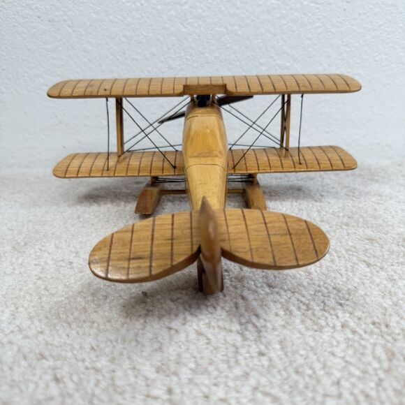 Heritage Mint Sopwith Schneider VF06 1914 British Seaplane Wooden Model VTG 1999 - Picture 4 of 8